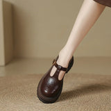 Mary Janes - Pantof Elegant din Piele