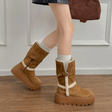 Danna | Botine cu platformă de iarnă cu design modern și confortabil