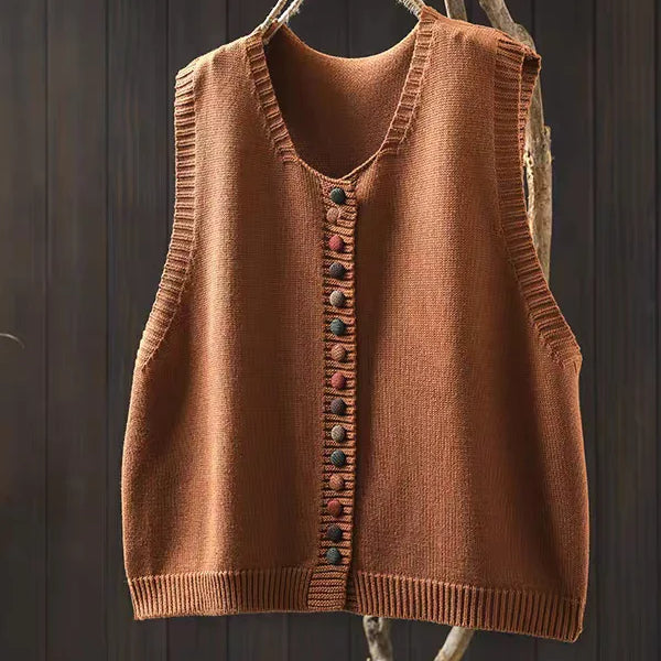 Rosalie | Vestă Tricotată