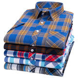 Cămașă din bumbac cu mânecă scurtă în carouri