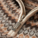 Pulover elegant cu fermoar din cașmir