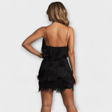 Layla - Rochie mini pentru petrecere, club și gală