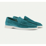 Mocasini din suede premium