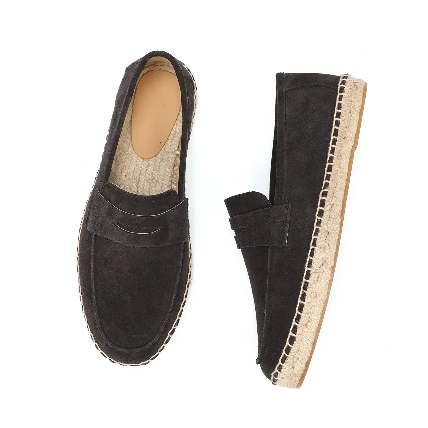 Espadrile elegante din suede