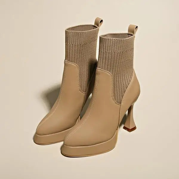 Eugenia – Botine cu platformă, Confort și Eleganță Feminină