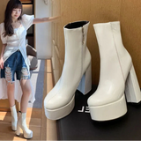 Carina – Botine cu platformă super înaltă, cu farmec și încredere