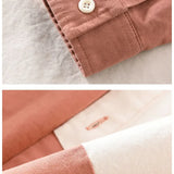 Cămașă bicoloră din bumbac