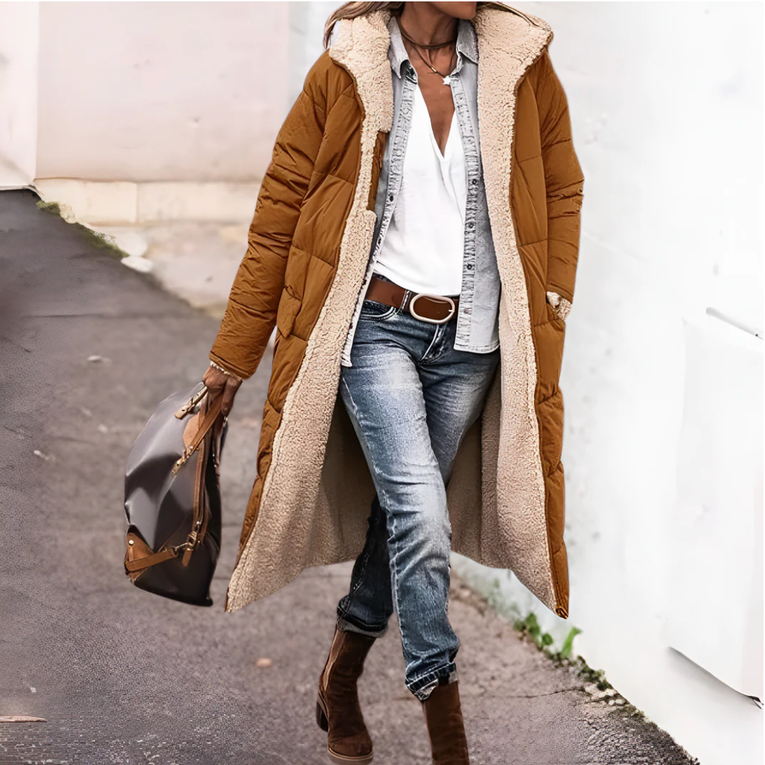 Tânia - Palton Cald Reversibil