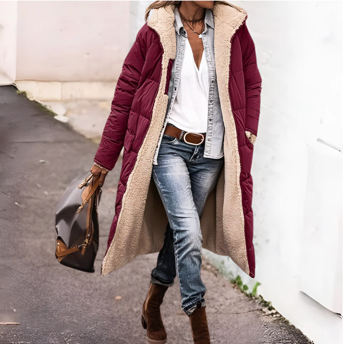 Tânia - Geacă Caldă Reversibilă