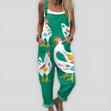 Salopetă confortabilă și stilată cu croială relaxată