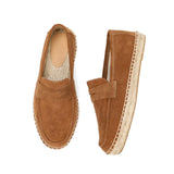 Espadrile elegante din suede