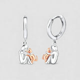 Cercei Îmbrățișare de Pisică (Închidere Rotundă)