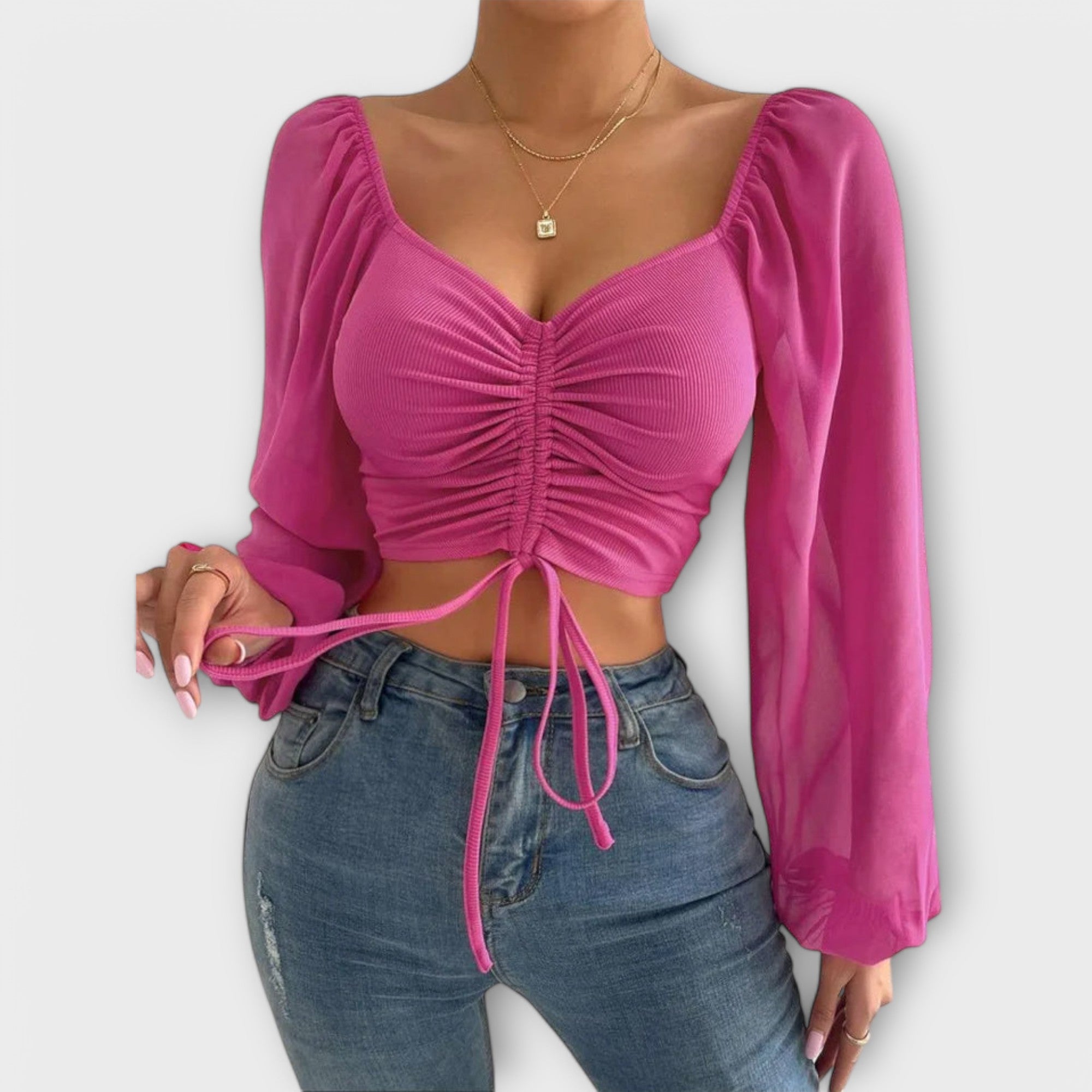 Jacqueline - Bluză versatilă