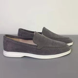 Mocasini din suede premium