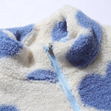 Cecil™ | Palton reversibil cu inimi