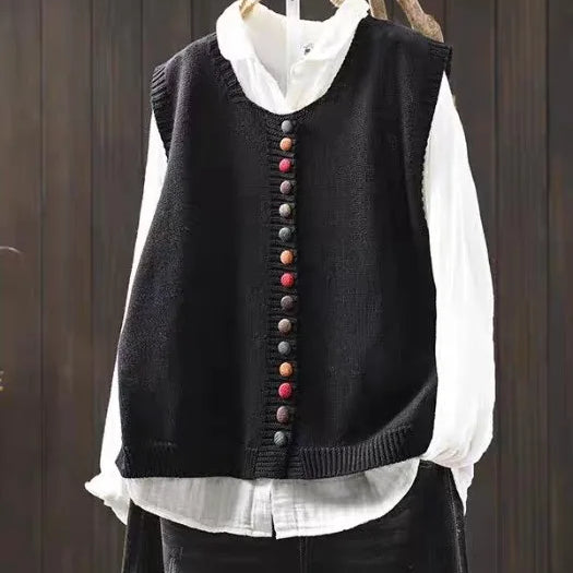 Rosalie | Vestă Tricotată