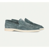Mocasini din suede premium
