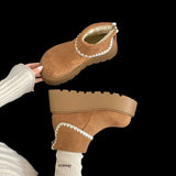 Benedita | Botine elegante cu platformă pentru zile reci