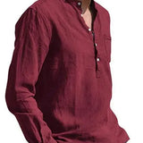 Cămașă din bumbac respirabil