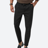 Pantaloni casual din in