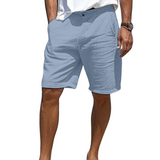 Pantaloni scurți eleganți din in