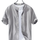 Cămașă de vară din bumbac și in