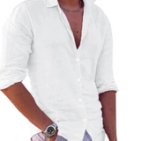 Cămașă casual din in