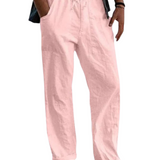 Pantaloni clasici din in