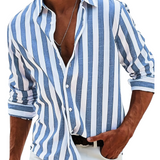 Cămașă elegantă cu dungi