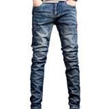 Pantaloni din denim cu croi slim