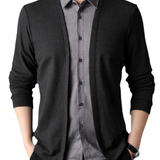 Cămașă și jachetă din tricot 2 în 1