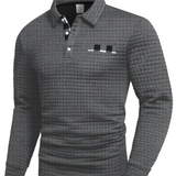 Cămașă polo cu nervuri