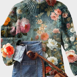 Patrícia - Pulover din Tricot Artistic