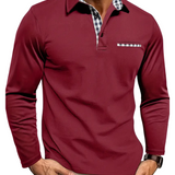 Cămașă polo cu mâneci lungi