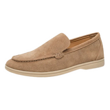 Mocasini din suede premium