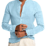 Cămașă din in de bumbac