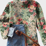 Ângela - Pulover Artistic din Tricot