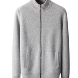 Vesta cu nervuri din cașmir Seychellen