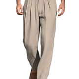 Pantaloni casual din in