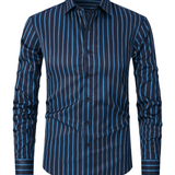 Cămașă elegantă de afaceri pentru bărbați