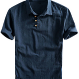 Cămașă polo din in San Julian