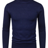 Pulover elegant cu guler înalt