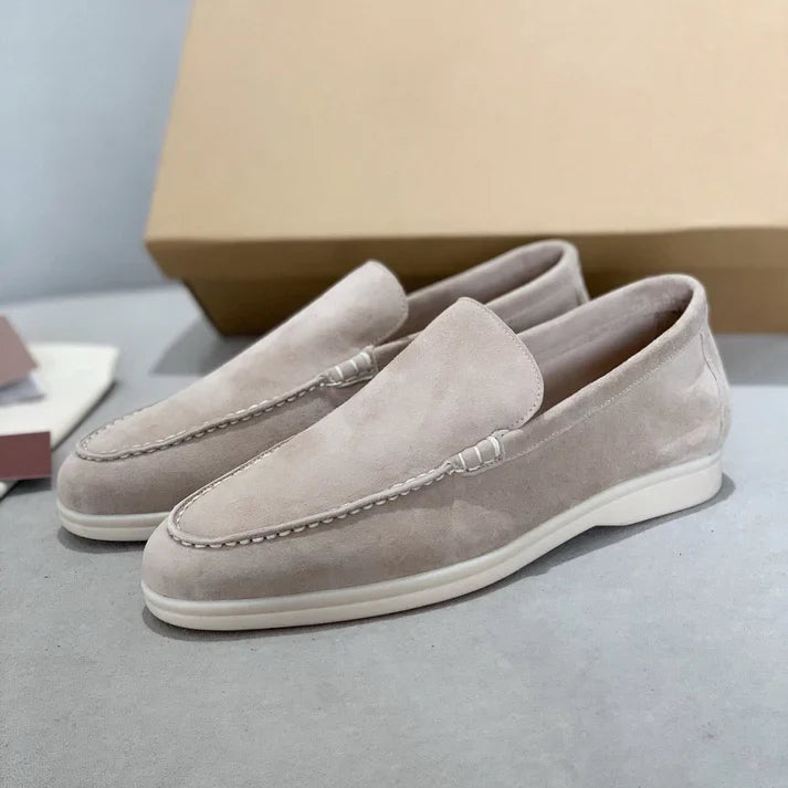 Mocasini din suede elegant