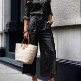 Isadora™ | Look Casual Chic în Roz Moale