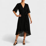 Yalina - Rochie elegantă cu talie ajustabilă