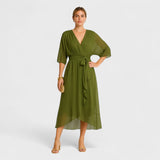 Yalina - Rochie elegantă cu talie ajustabilă