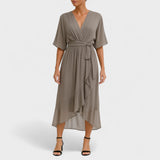 Yalina - Rochie elegantă cu talie ajustabilă