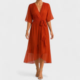 Yalina - Rochie elegantă cu talie ajustabilă