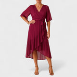 Yalina - Rochie elegantă cu talie ajustabilă