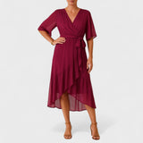 Yalina - Rochie elegantă cu talie ajustabilă